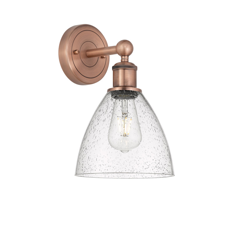 Carmichaels Armed Sconce, Seedy, Antique Copper