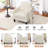 Mid-Century Accent Chairs Featuring Removable Cushions-2075942458