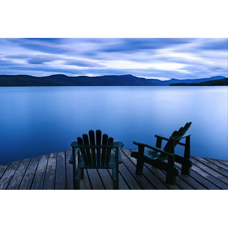 Scene On The Water V by James McLoughlin - Wrapped Canvas Print, 30cm H x 46cm W x 3.8cm D