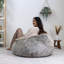 Kingston Faux Fur Bean Bag-1843322757
