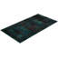 Tapis gris unique de 5 pi 3 po x 9 pi 10 po Xiomara