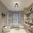 Amorete Iron Semi Flush Mount-1860089595-1857786225
