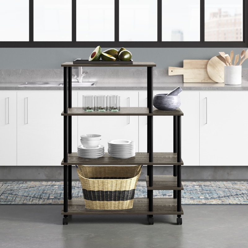 Matamoros Kitchen Island, Gray