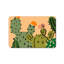 Tapis de sol à motif de cactus imprimé pour l'extérieur, 24 po x 36 po, vert pêche