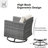 Ben 5 - Person Patio Conversation Set with Cushions-62745931-99299910