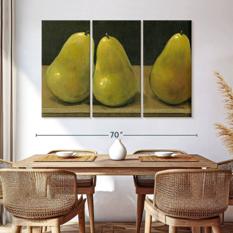 Yarlin Pear Study, 42" H x 65" W