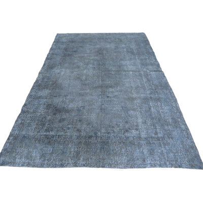 Tapis oriental turc noué à la main 6 pi 8 po x 9 pi 11 po Oushak 3C764D9A97474EA69C3A6FBFB638795D