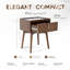 Table de chevet Loki Mid Century Modern-645324901