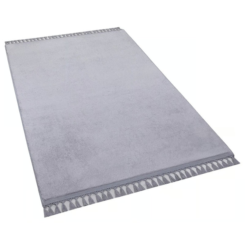 Tapis lavable en coton tissé à la machine Florestela, Rectangle 3 pi 11 po x 5 pi 11 po