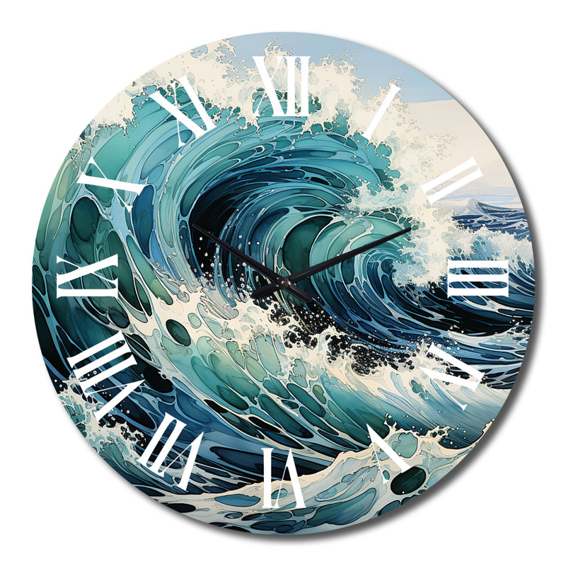 Horloge murale Wrangell, Très grand