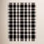 Tattersall Black Handwoven Indoor/Outdoor Rug-41078740