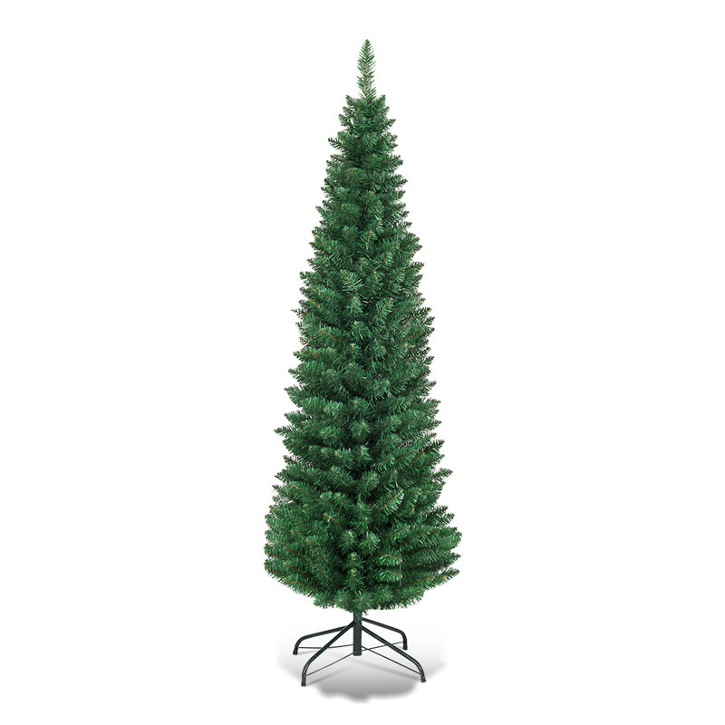 Arbre de Noël élancé vert épinette cachemire, H 6 pi