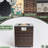 Modern Outdoor Fire Pit Column