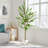 Zara 76" Artificial Enkianthus Tree With Pot & Adjustable Branches