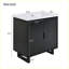 Ensemble de meuble-lavabo moderne avec lavabo-105352959