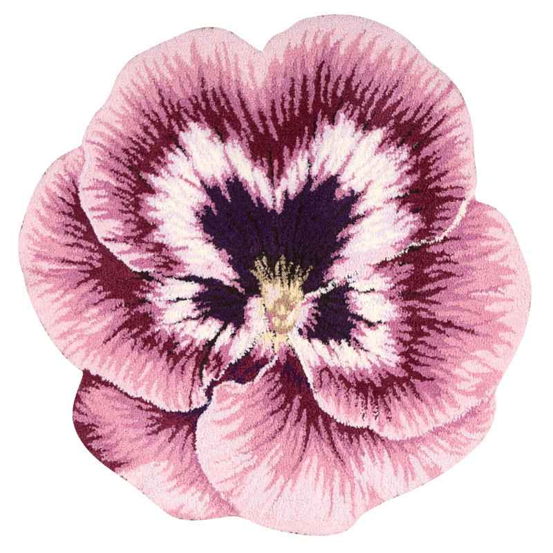 Wendover Floral Indoor Rug, Round 3' x 3'