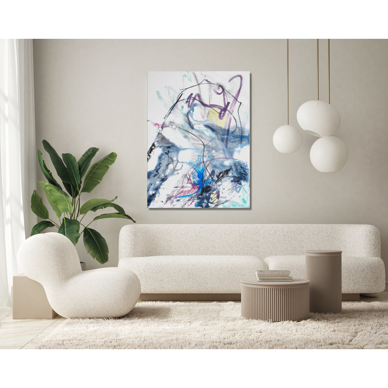Ridges - Artist Enhanced Canvas Print, 60" H x 40" W x 1.5" D, Unframed Canvas