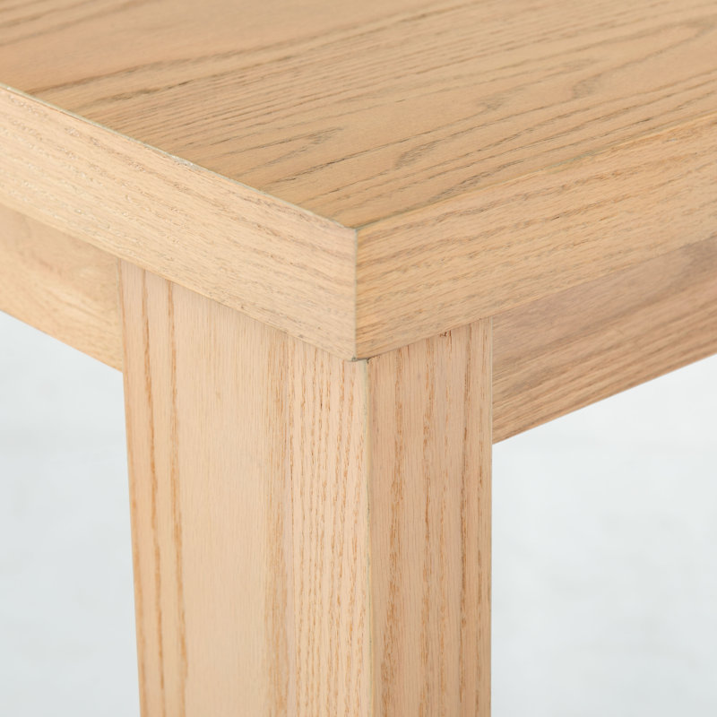 Desmond Extendable Wood Dining Table, Natural