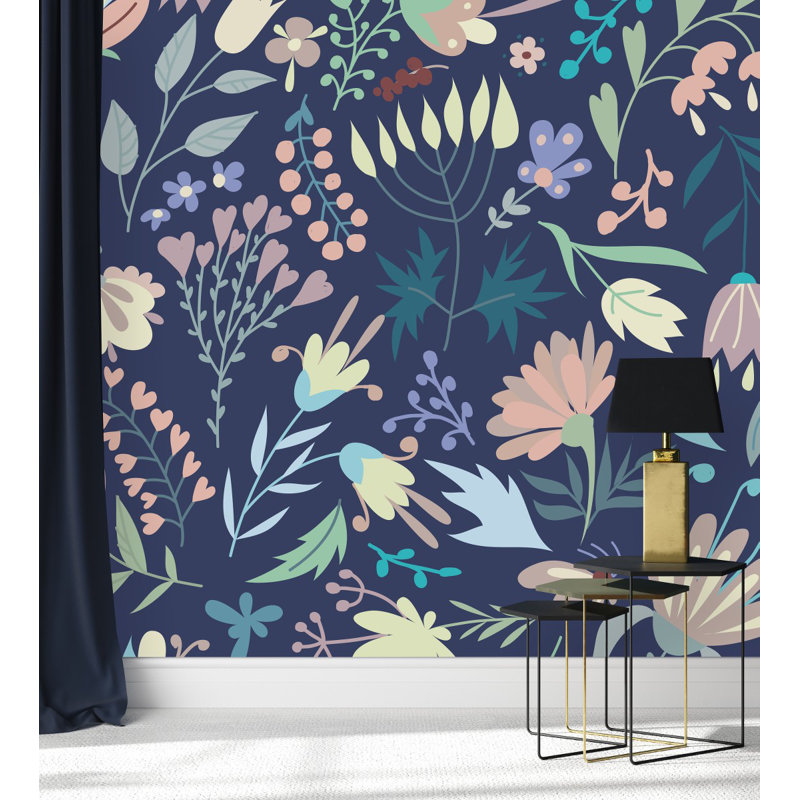 Peel & Stick Wall Mural, 10.42' W x 10.42' L