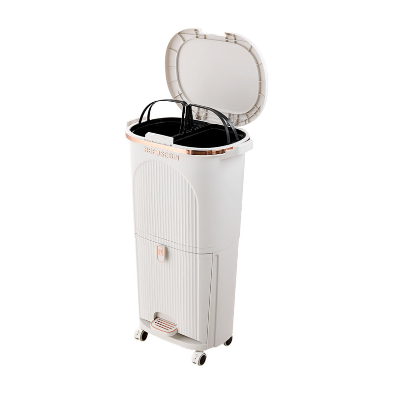 Pp Manual Lift Waste Bin - 38L