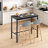 Metal Base Dining Table-660336462-660336450