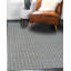 Gray Hand-Knotted Wool Subtle Striped Geometric Modern Contemporary Carpet Rug-993955192