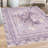 Carleny Spring High Density Long Fiber Poly Threads Decorative Area Rug Carpet-983437025
