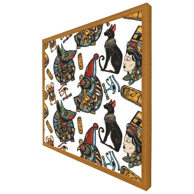 Jeromesville Queen Cleopatra. History - Single Picture Frame Print