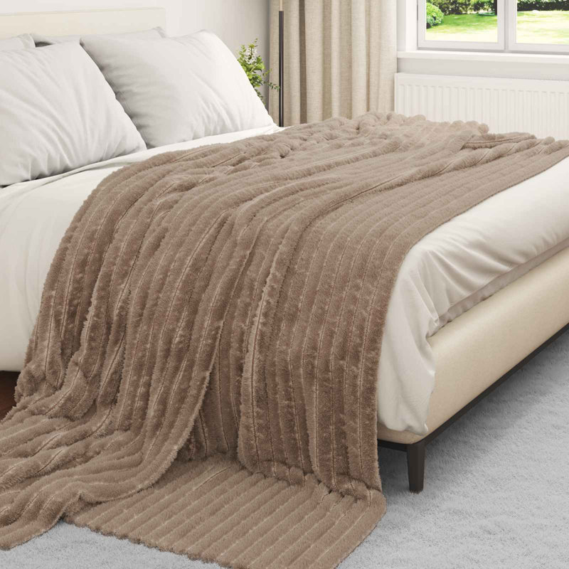 5.1-42 Throw Blanket, 240cm x 220cm, Camel