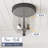 Hansley 3-Light Flush Mount with Clear Glass