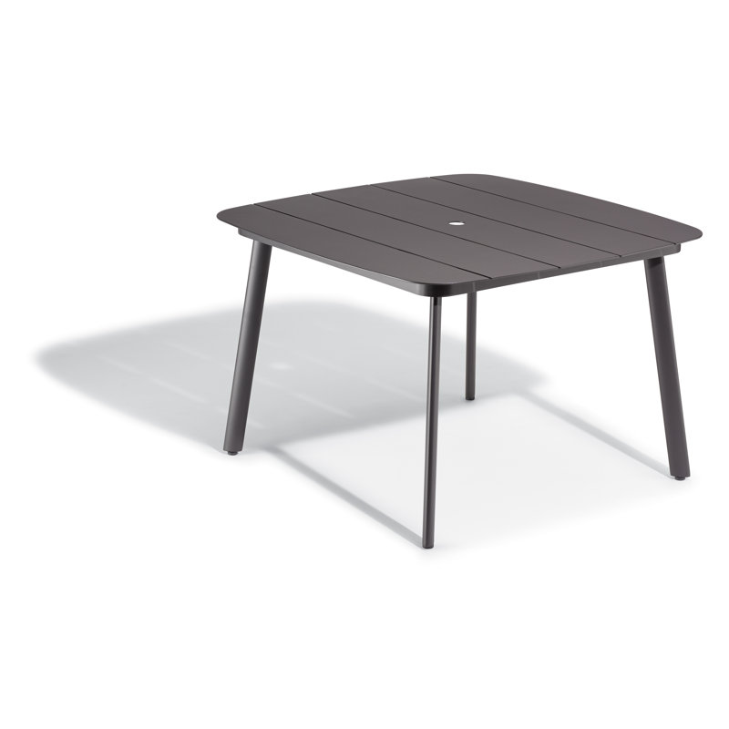 Powder Coated Aluminum Outdoor Dining Table