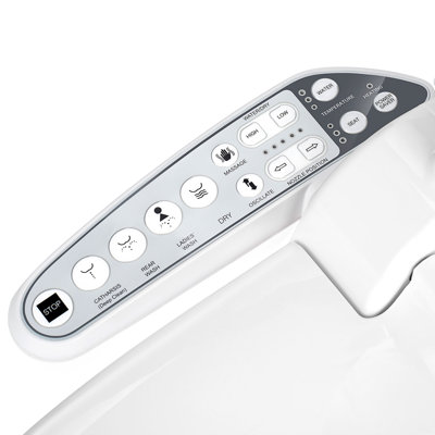Elongated Toilet Seat Bidet