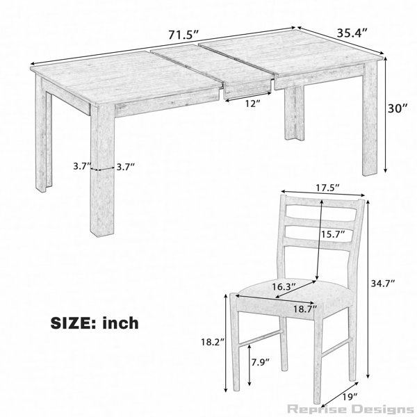 Dimensions du produit
