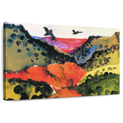 Alvord Canyon With Crows
