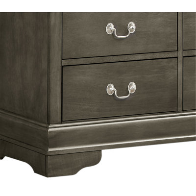 Commode multimédia Louis Phillipe G3105-TV, gris