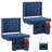 17.3" Portable Folding 400 lbs Capacity Cushioned Stadium Seat-129228451-130025264