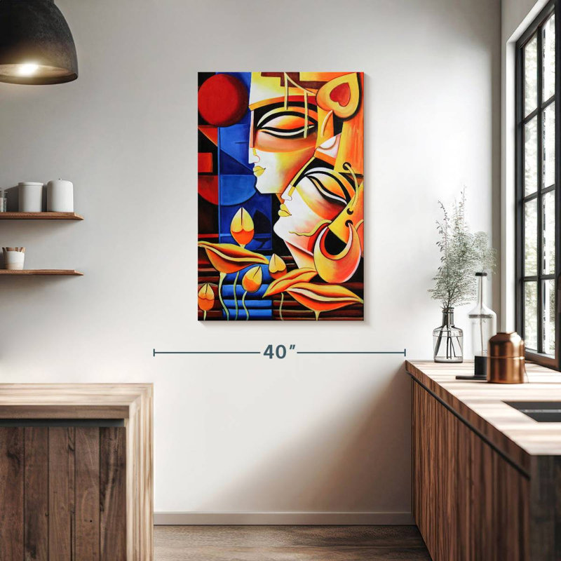 Adella Krishna Abstract, 39" H x 26" W