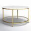 Aubra Round Coffee Table with Storage-1190228972
