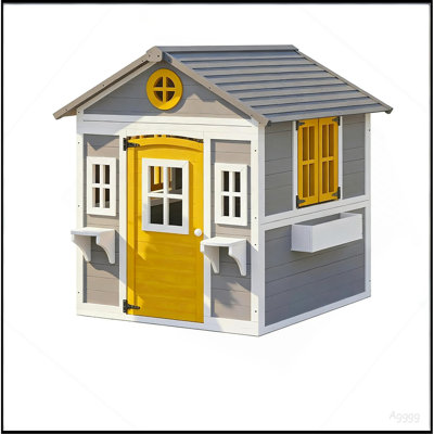 Backyard Playhouse,Wooden Playhouse,Outdoor Playhouse