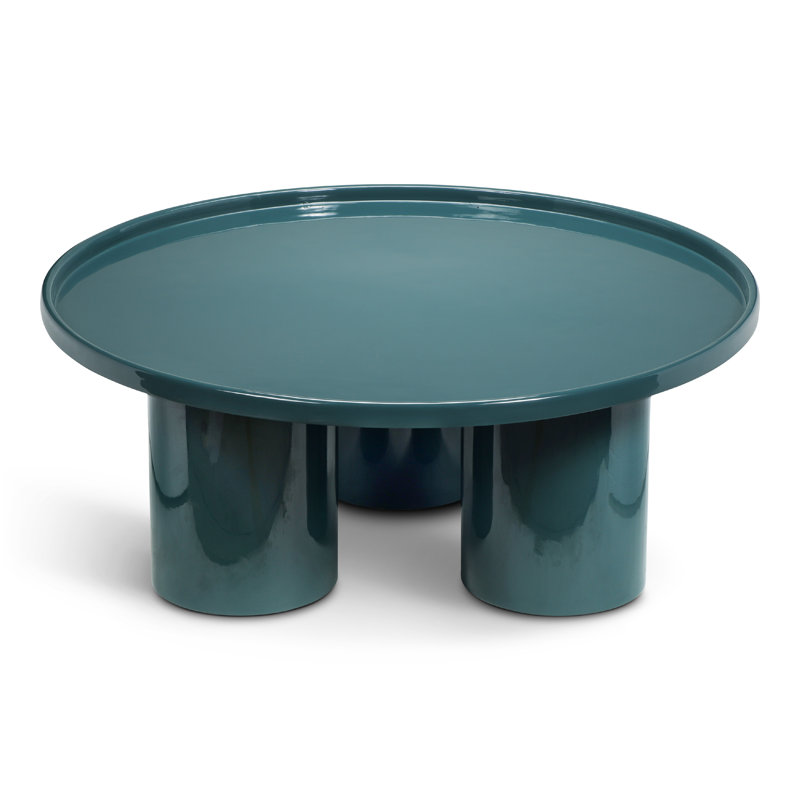 Sofia Coffee Table, Aegean Teal