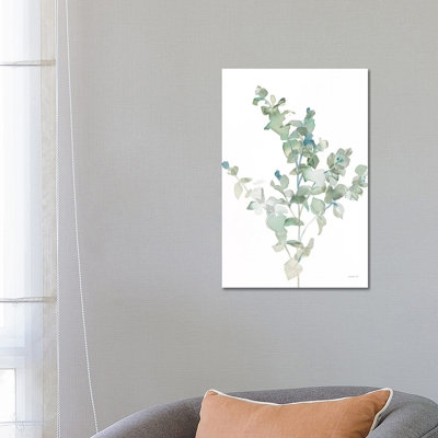 Eucalyptus II Cool by Danhui Nai - Wrapped Canvas Painting