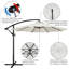 Parasol suspendu d'extérieur 10 pi Brunet-812133583