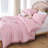 2 Pieces Ball Pom Fringe All Season Comforter Set, Soft OEKO-TEX Microfiber Boho Bedding for Bedroom Decor-116945503-117320999