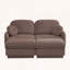 Causeuse Cloud en forme de U avec tissu chenille, repose-pieds mobile, assemblage facile