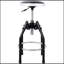 Tabouret de magasin hydraulique robuste et réglable, tabouret de mécanicien réglable, repose-pieds, pivotant à 360 °