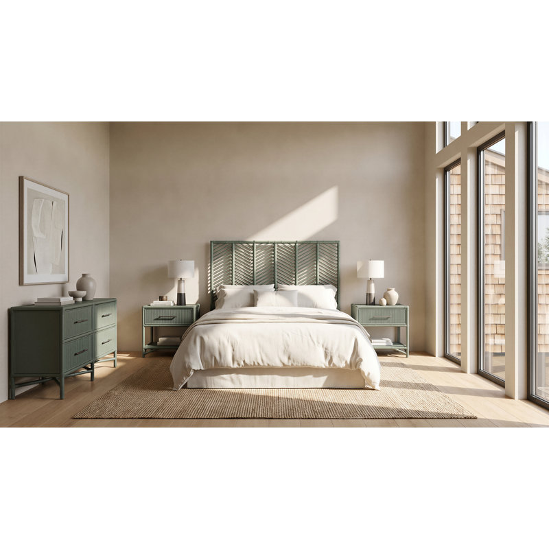 Juno 4 - Drawer Dresser, Evergreen