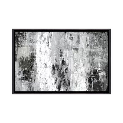 « Black And White Abstract IV by PI Studio » - Impression sur toile tendue