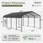20 pi L 12 pi. D Carport