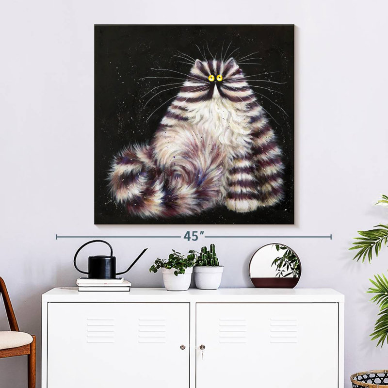 Brampt Purple Burt, 33" H x 33" W