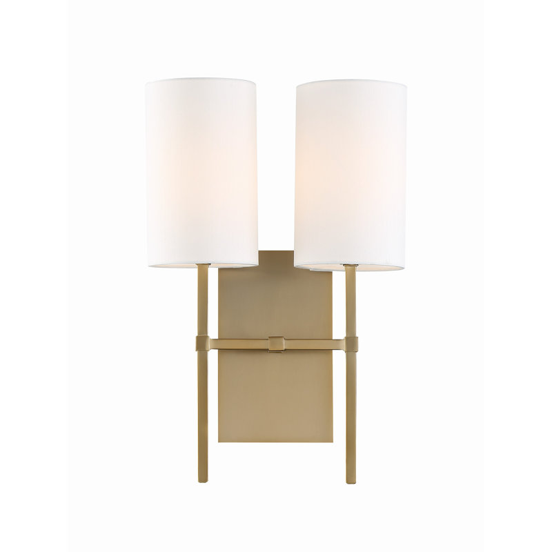 Anacamila 2 - Light Dimmable Wallchiere, Aged Brass